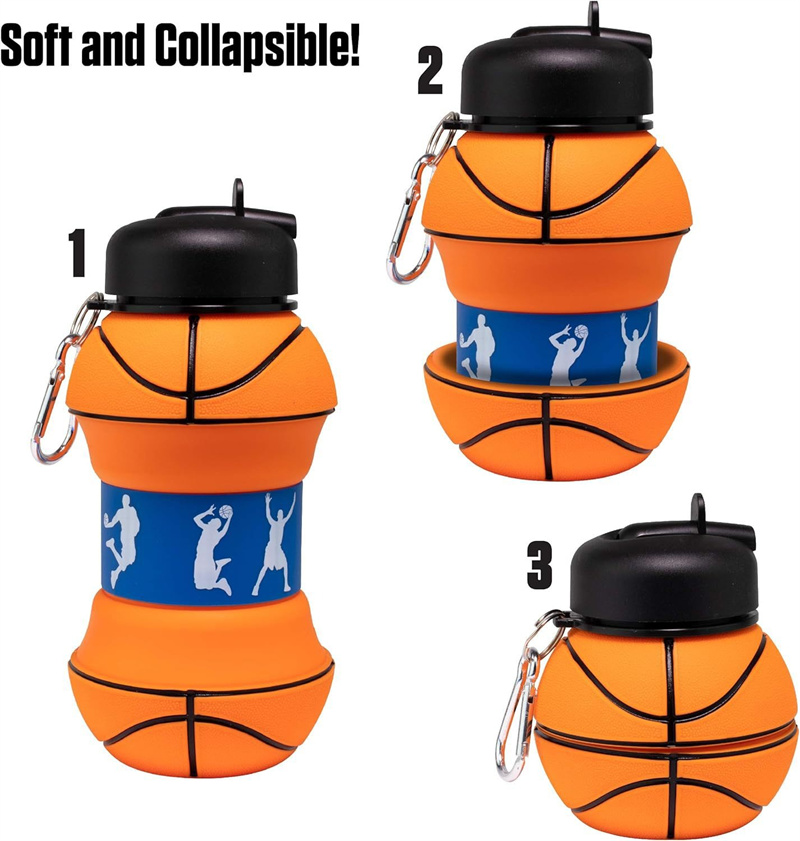 ขวดน้ําพับ Camping ถ้วยแก้วกีฬ - Sports Equipment 5 Years Old บทวิจารณ์และราคา