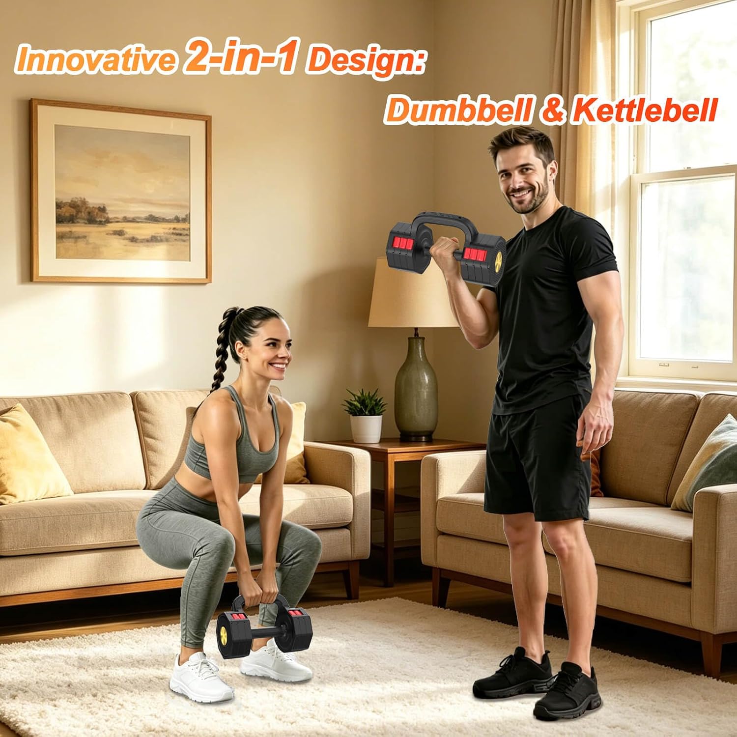 ชุดดัมเบลปรับน้ำหนักได้ น้ำหนั - Dumbbell Set บทวิจารณ์และราคา
